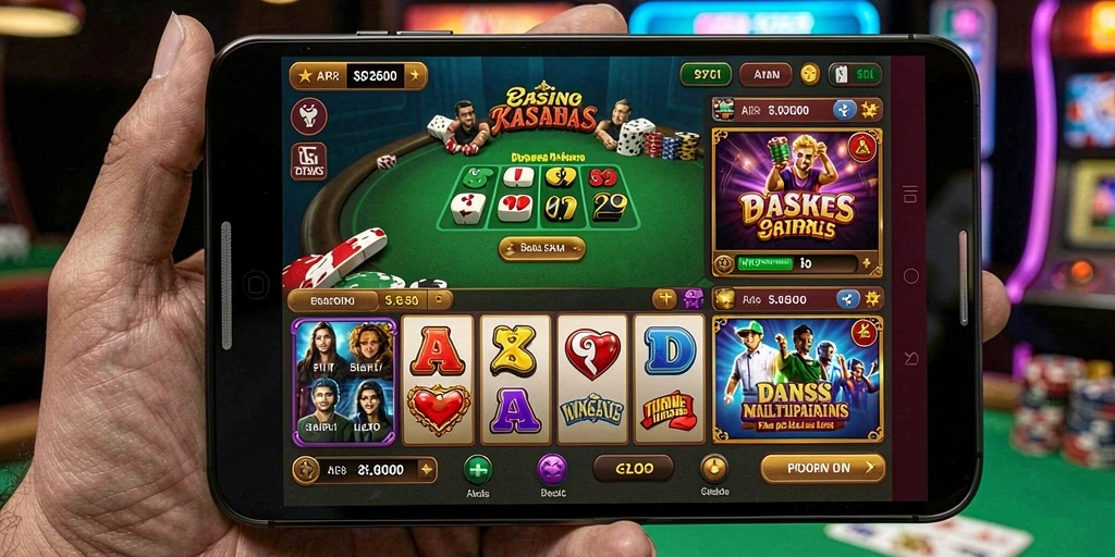 Screenshot memperlihatkan fitur bonus yang dapat dimenangkan.