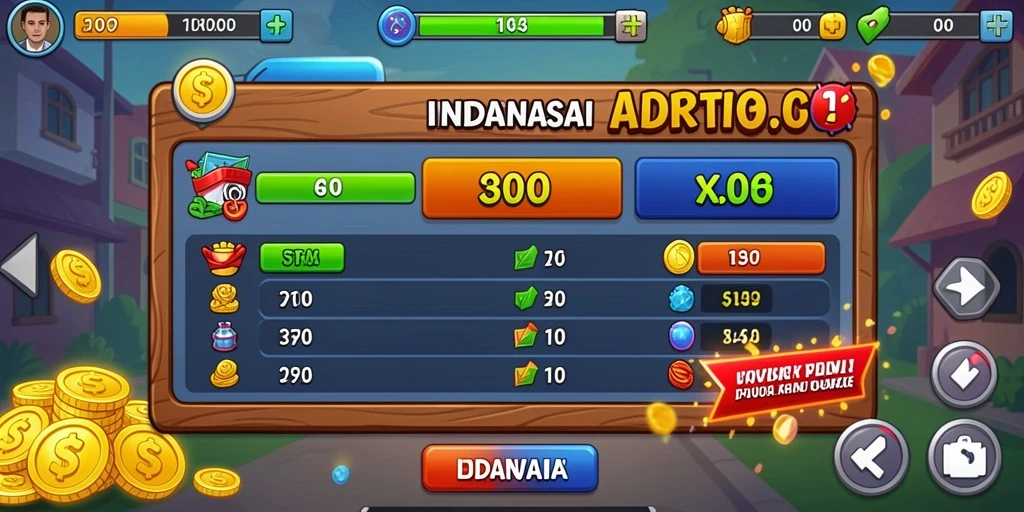 Fitur bonus yang menambah keseruan permainan.