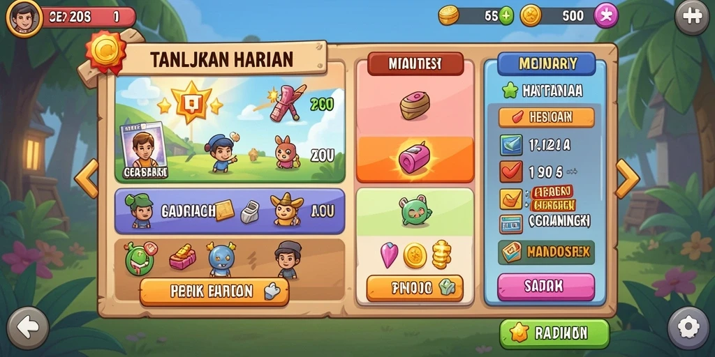 Fitur bonus menarik untuk meningkatkan peluang menang.