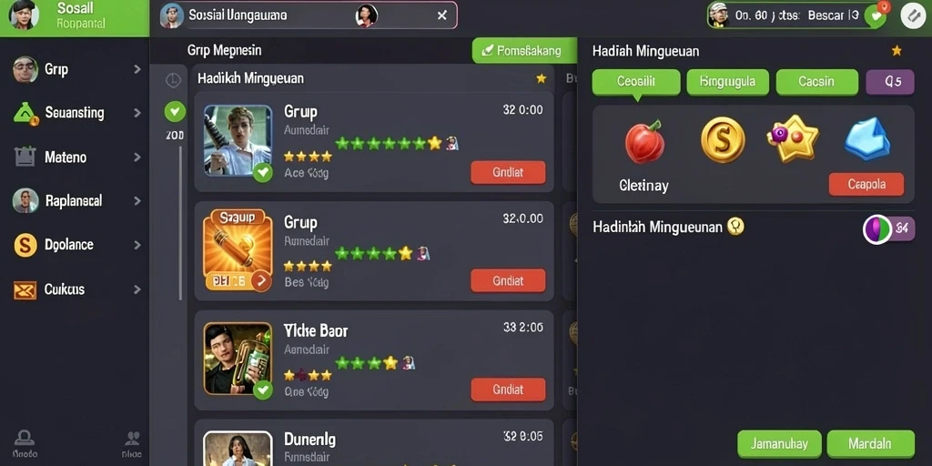 Bonus harian yang menggiurkan untuk pemain aktif.